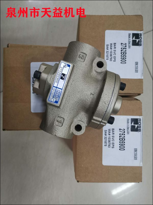 美國ROSS沖床電磁閥 2752B5900