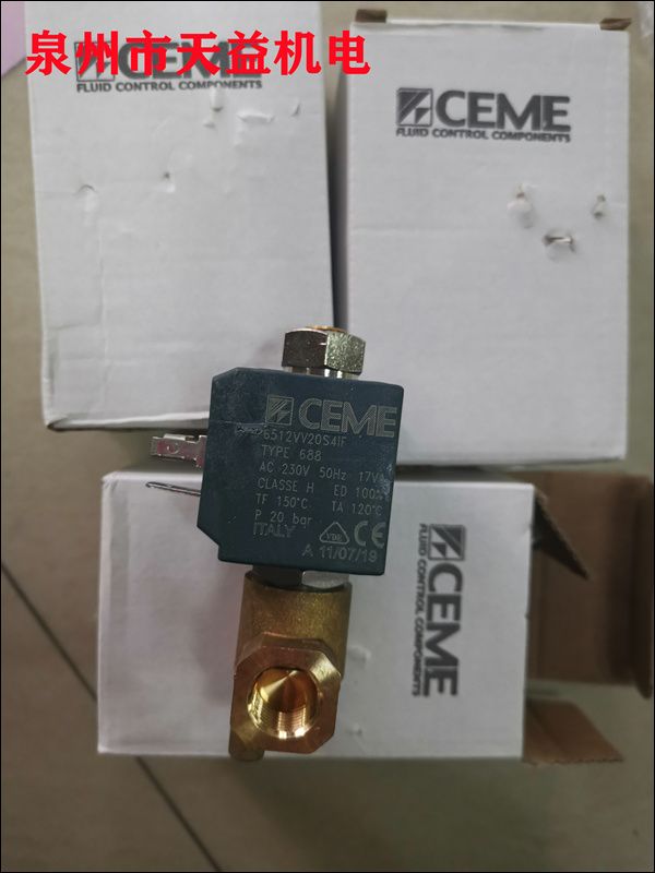 6512VV20S41F  工業(yè)電磁閥CEME