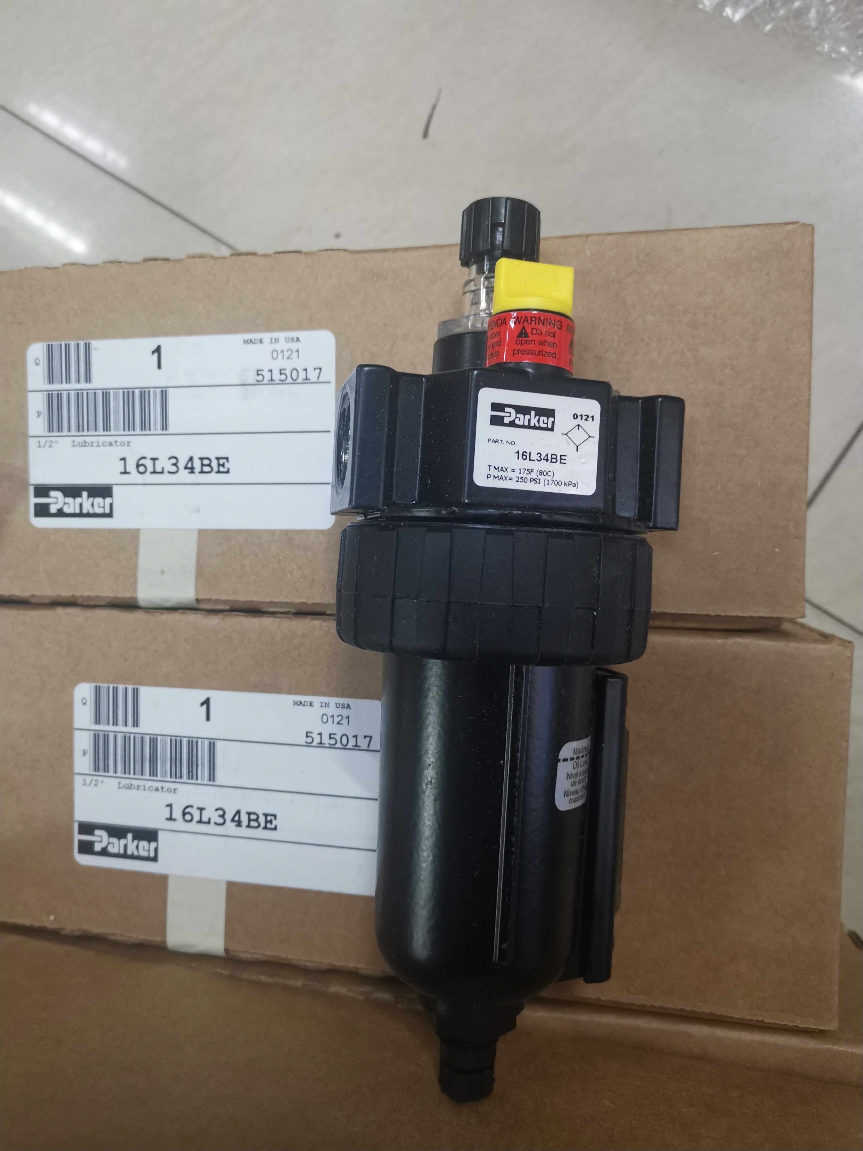 16L34BE   PARKER油霧器